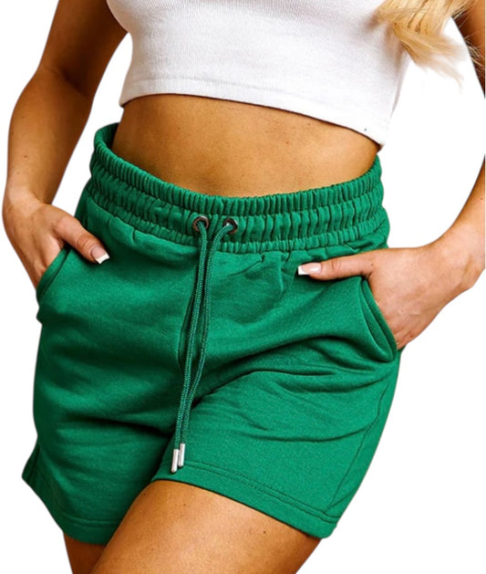 JOGGER SHORTS- GREEN