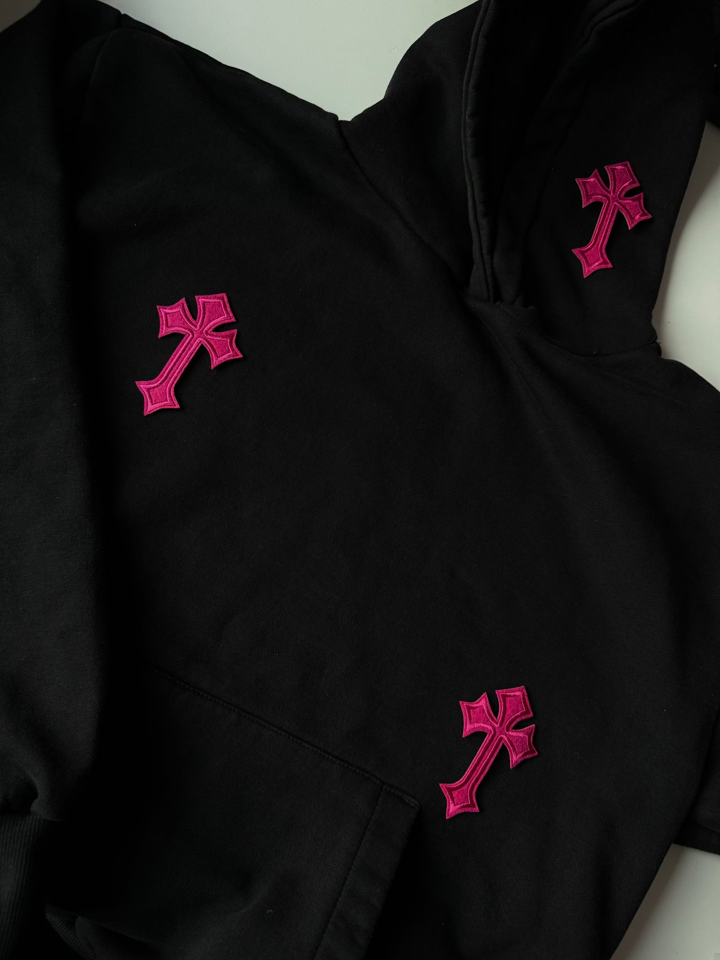 ‘CROSSED OUT’ CUSTOMISABLE PREMIUM HOODIE