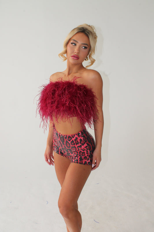 ‘OLIVIA’ SEQUIN SHORTS