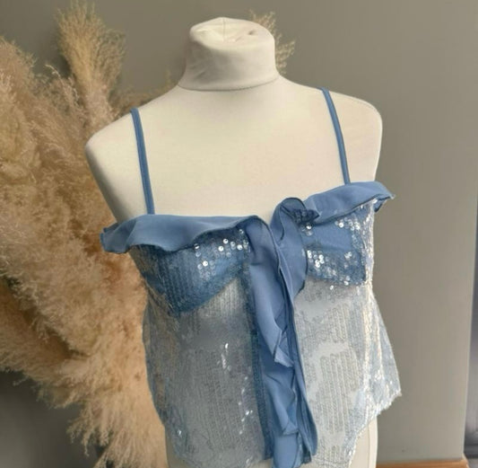 SAMPLE SALE- ‘JASMINE’ - BLUE