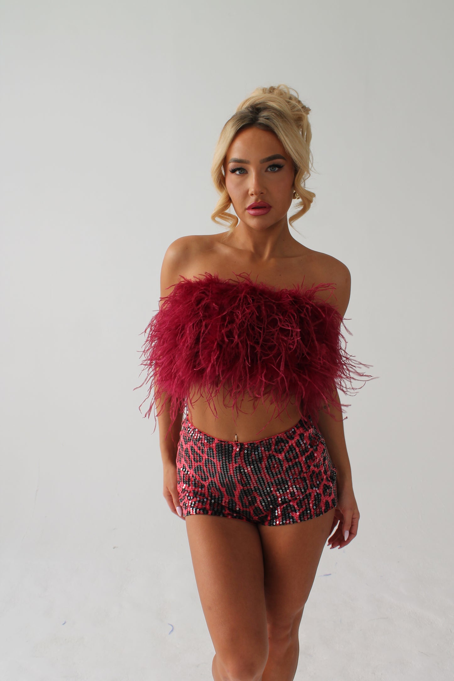 ‘OLIVIA’ SEQUIN SHORTS