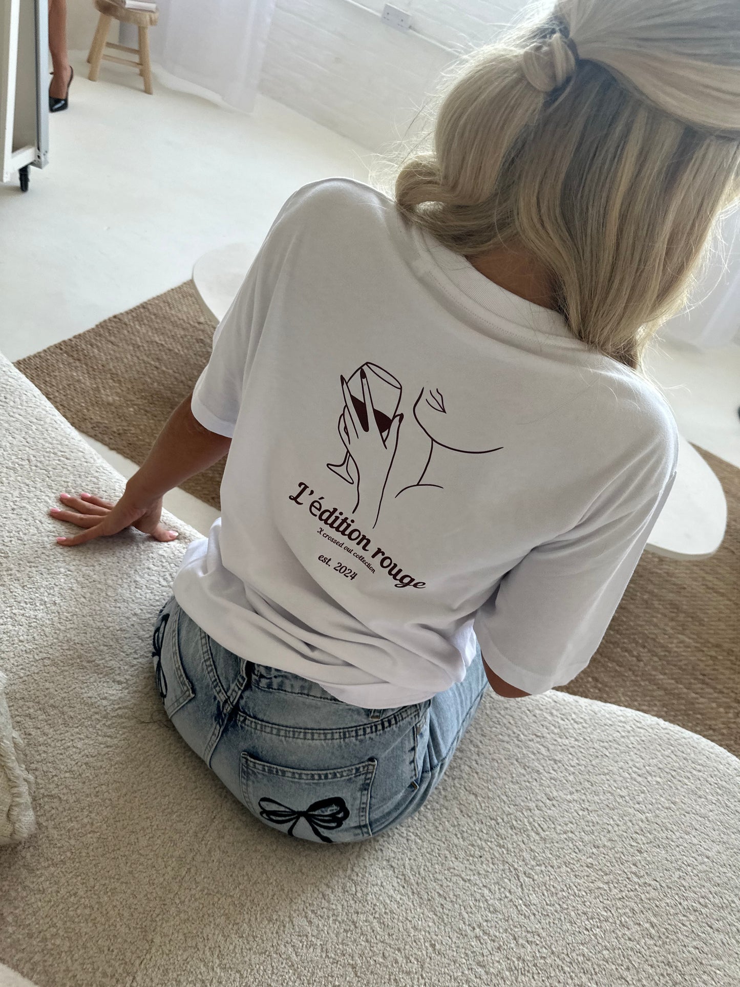 L’EDITION ROUGE X CROSSED OUT- T SHIRT