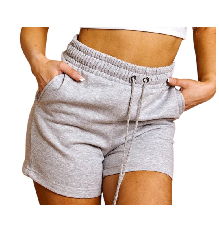 JOGGERS SHORTS- GREY