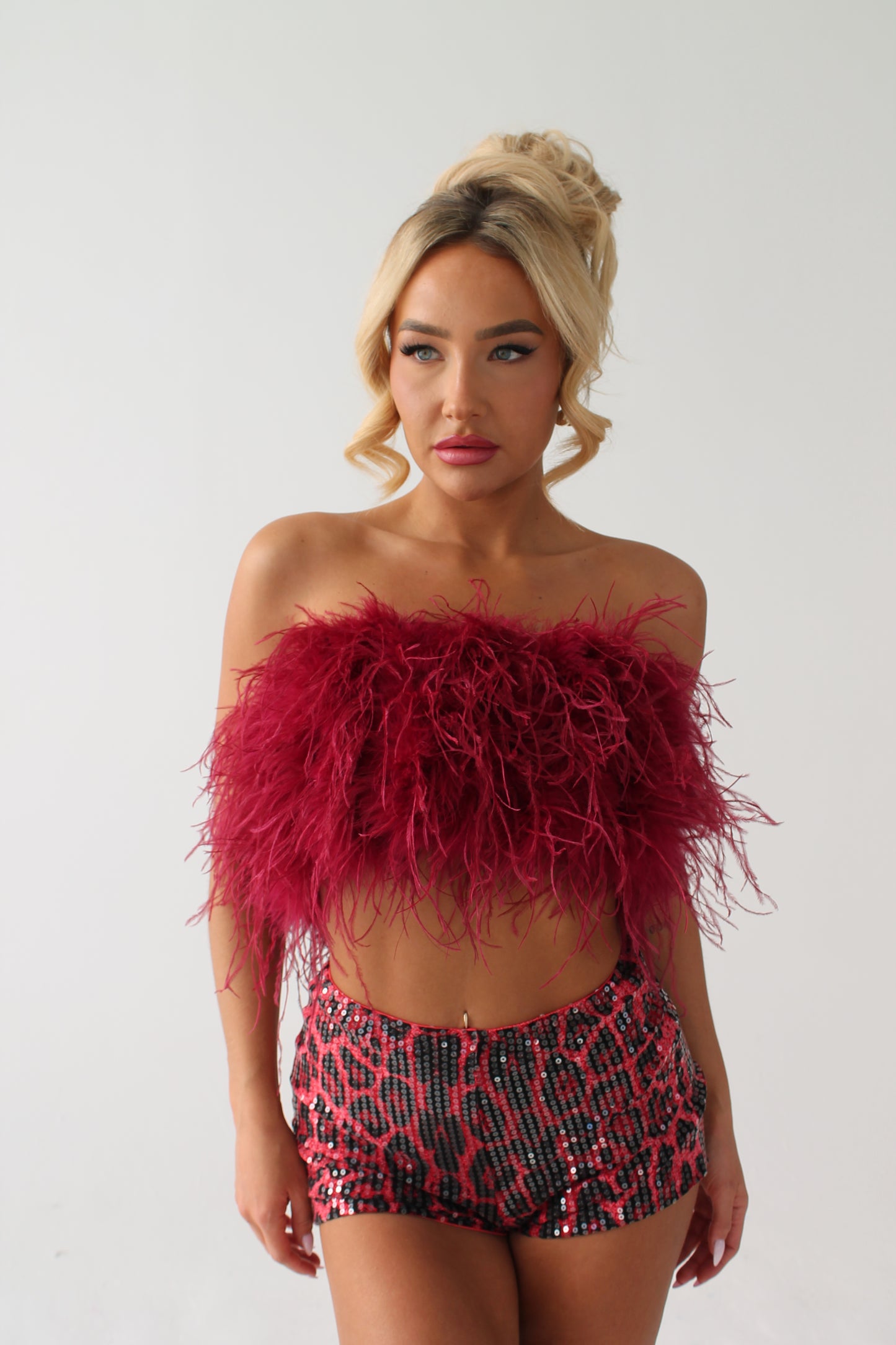 ‘OLIVIA’ SEQUIN SHORTS
