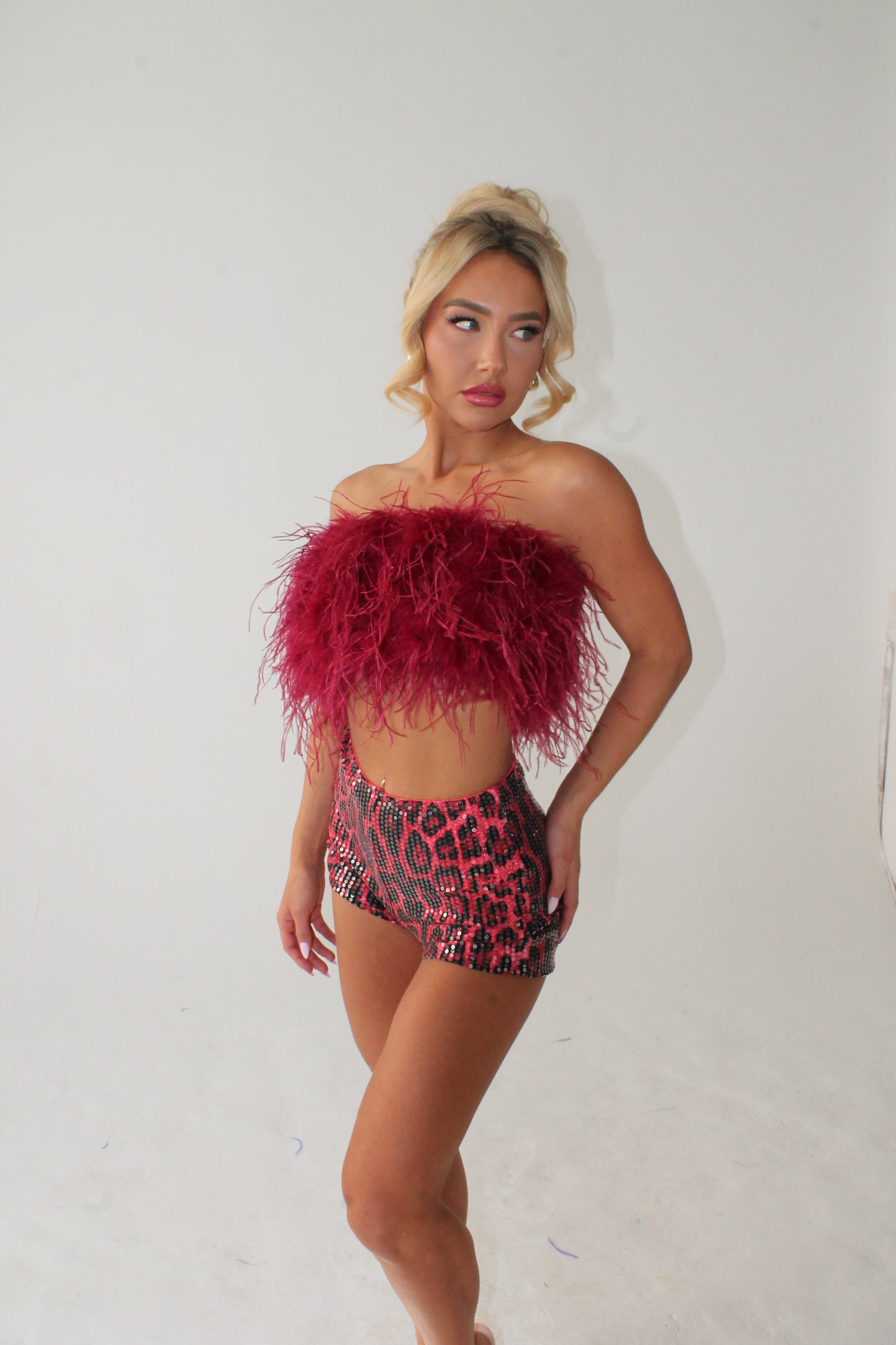 ‘OLIVIA’ SEQUIN SHORTS