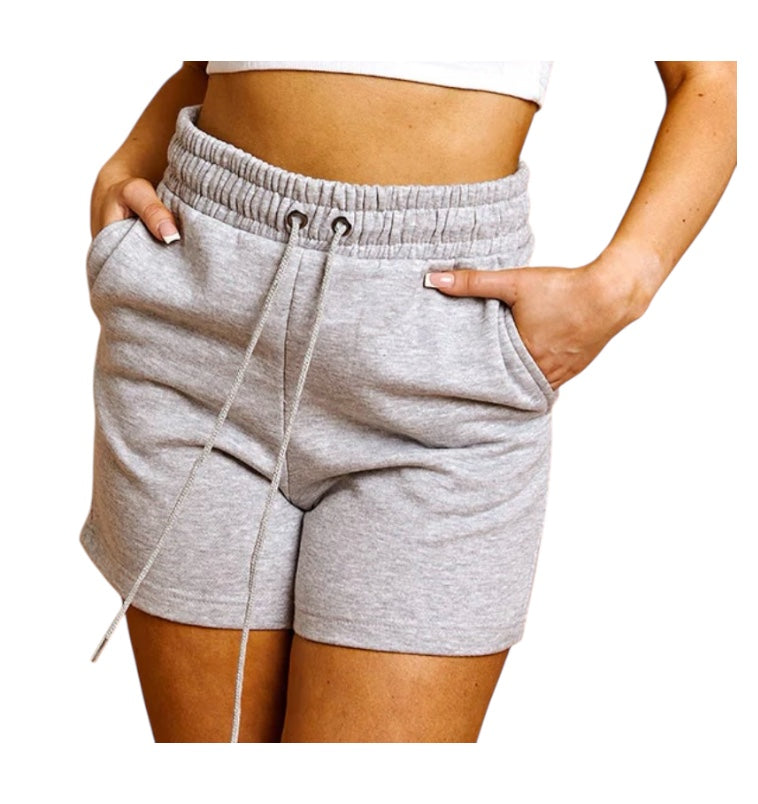 JOGGERS SHORTS- GREY