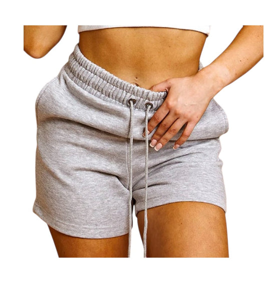 JOGGERS SHORTS- GREY