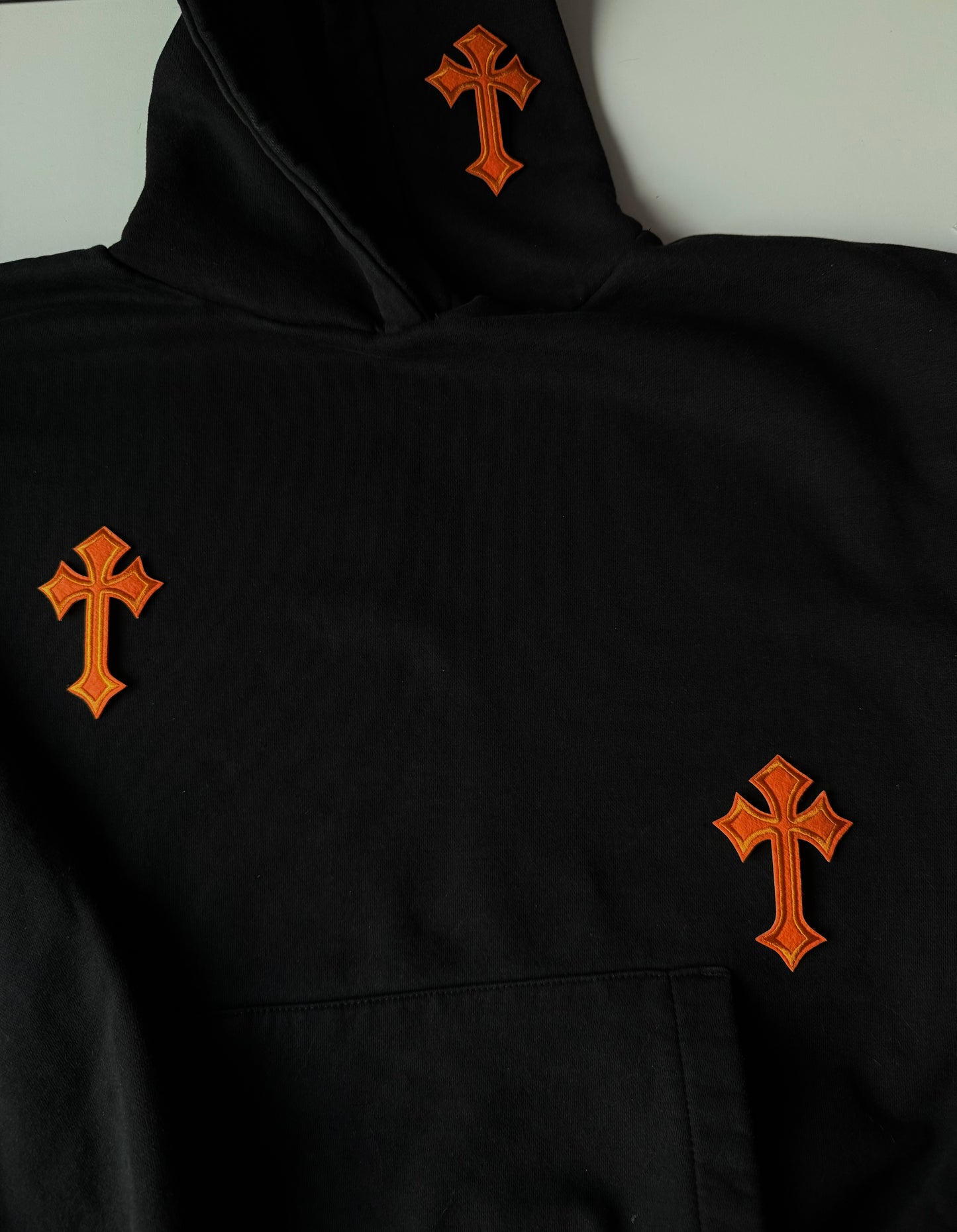 ‘CROSSED OUT’ CUSTOMISABLE PREMIUM HOODIE