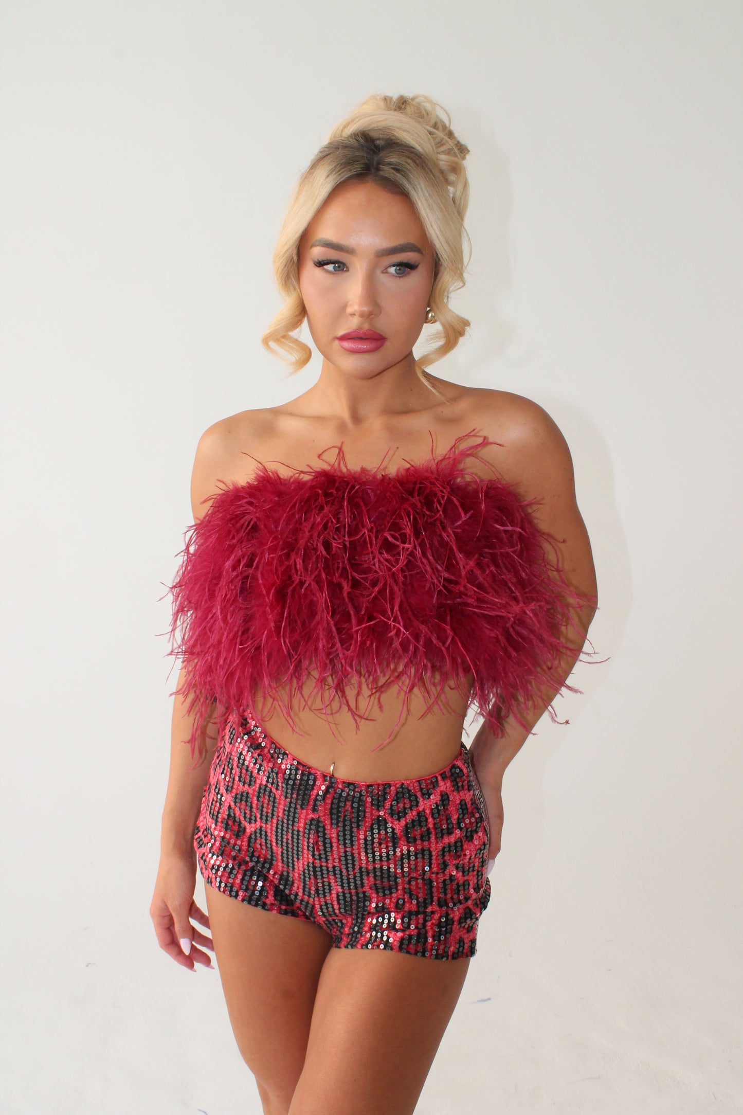 ‘OLIVIA’ SEQUIN SHORTS