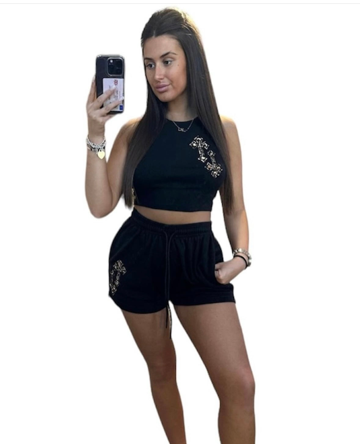 ‘CROSSED OUT’ RACER TOP- LEOPARD