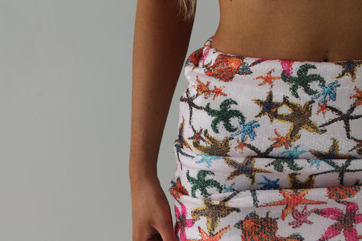 ‘PHOEBE’ SEQUIN MINI SKIRT