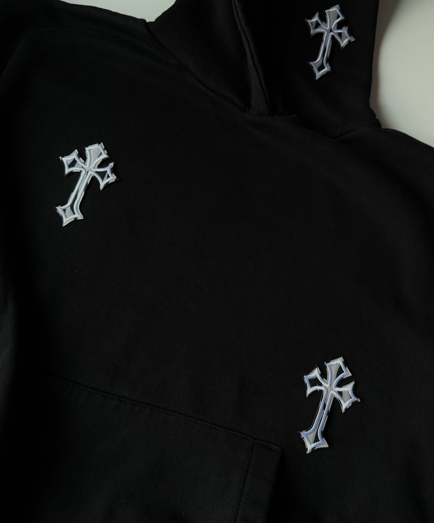 ‘CROSSED OUT’ CUSTOMISABLE PREMIUM HOODIE
