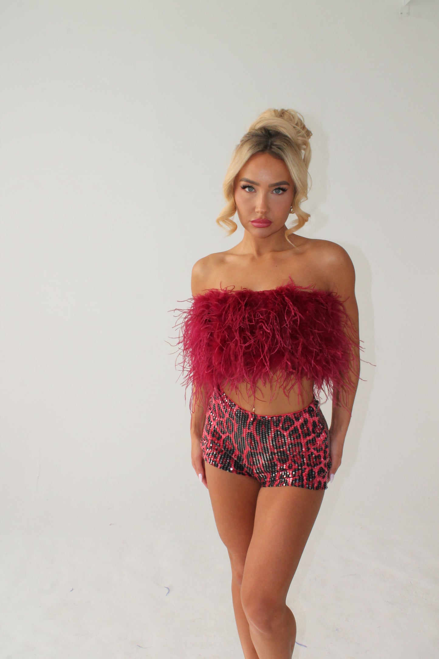 ‘OLIVIA’ SEQUIN SHORTS