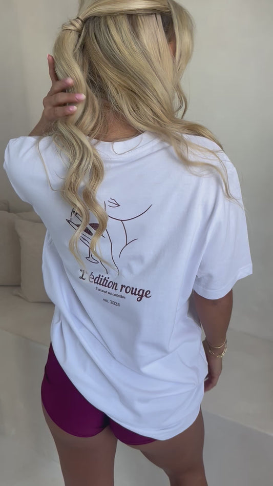 L’EDITION ROUGE X CROSSED OUT- T SHIRT